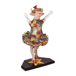 CowParade - Dancing Diva (medium resin)