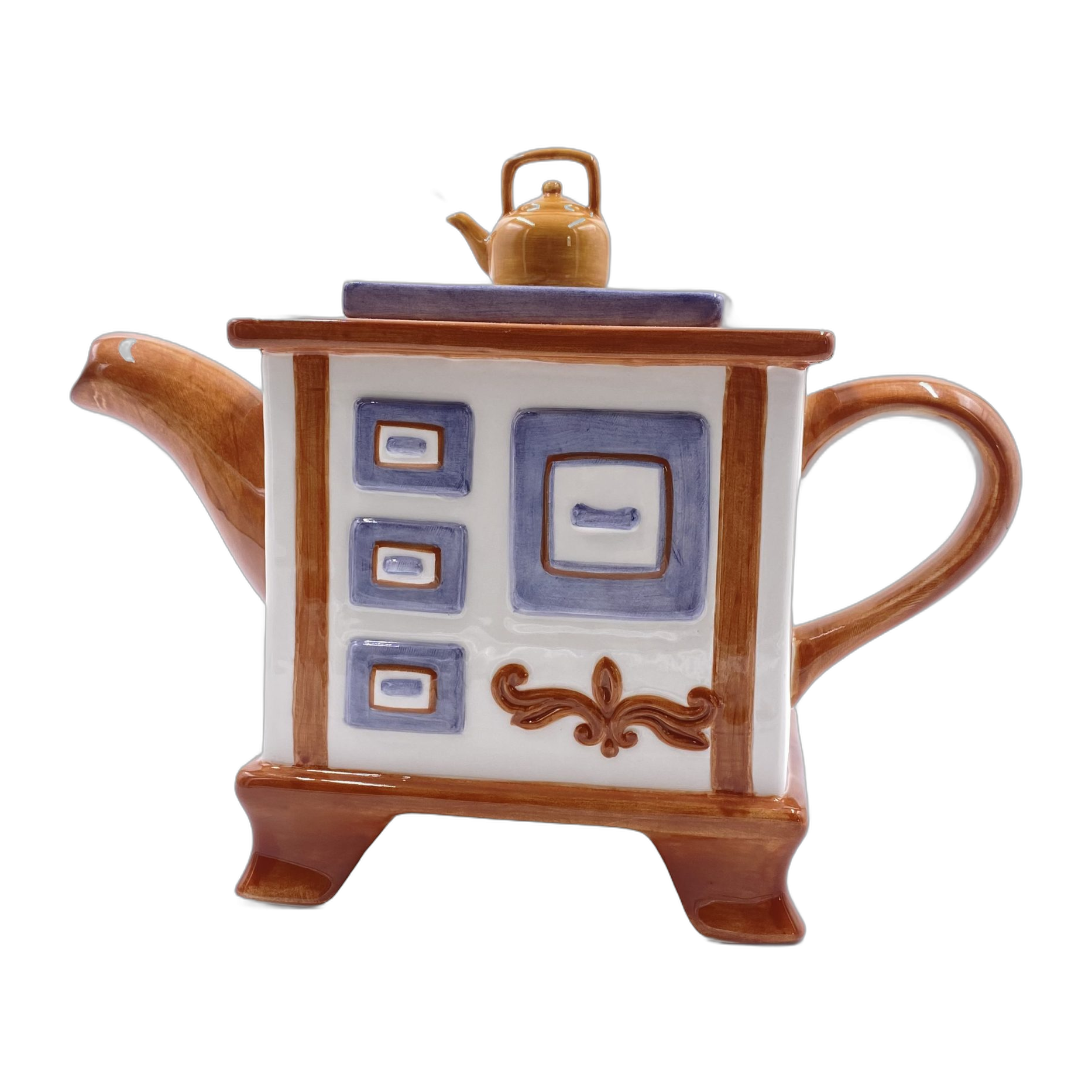 Design Teapot grandmothers Kitchen Stove