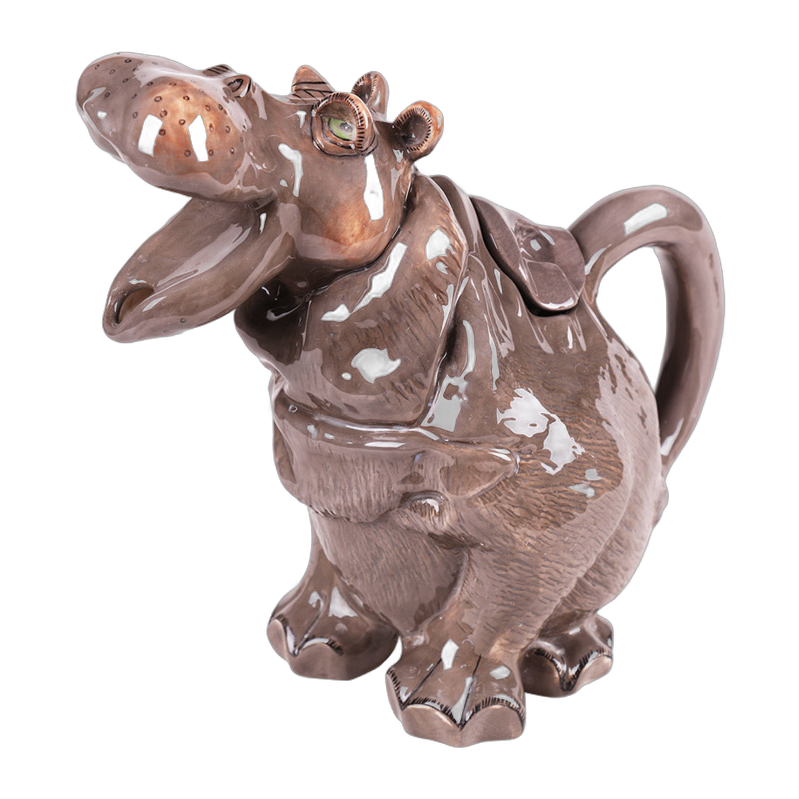 Design Teapot Hippo