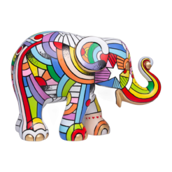 Elephant Parade - Happy peace, love and music 20cm