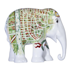 Elephant Parade - Old Map of London 30cm