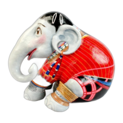 Elephant Parade - Red Karen 20cm