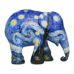 Elephant Parade - Starry Night 20cm