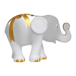 Ellybank Golden Bowie 15 cm – Elephant Parade Piggy bank