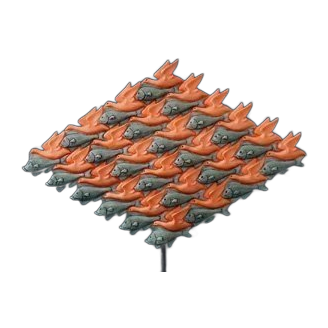 Escher Bird Fish