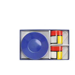 Espressoset (2 cups), Mondriaan