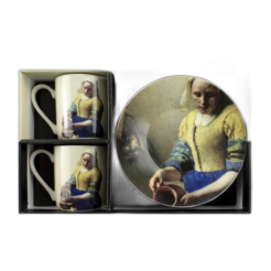 Espressoset (2 cups), Vermeer, Milkmaid