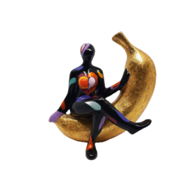 Art24 Design - Eva banana Black