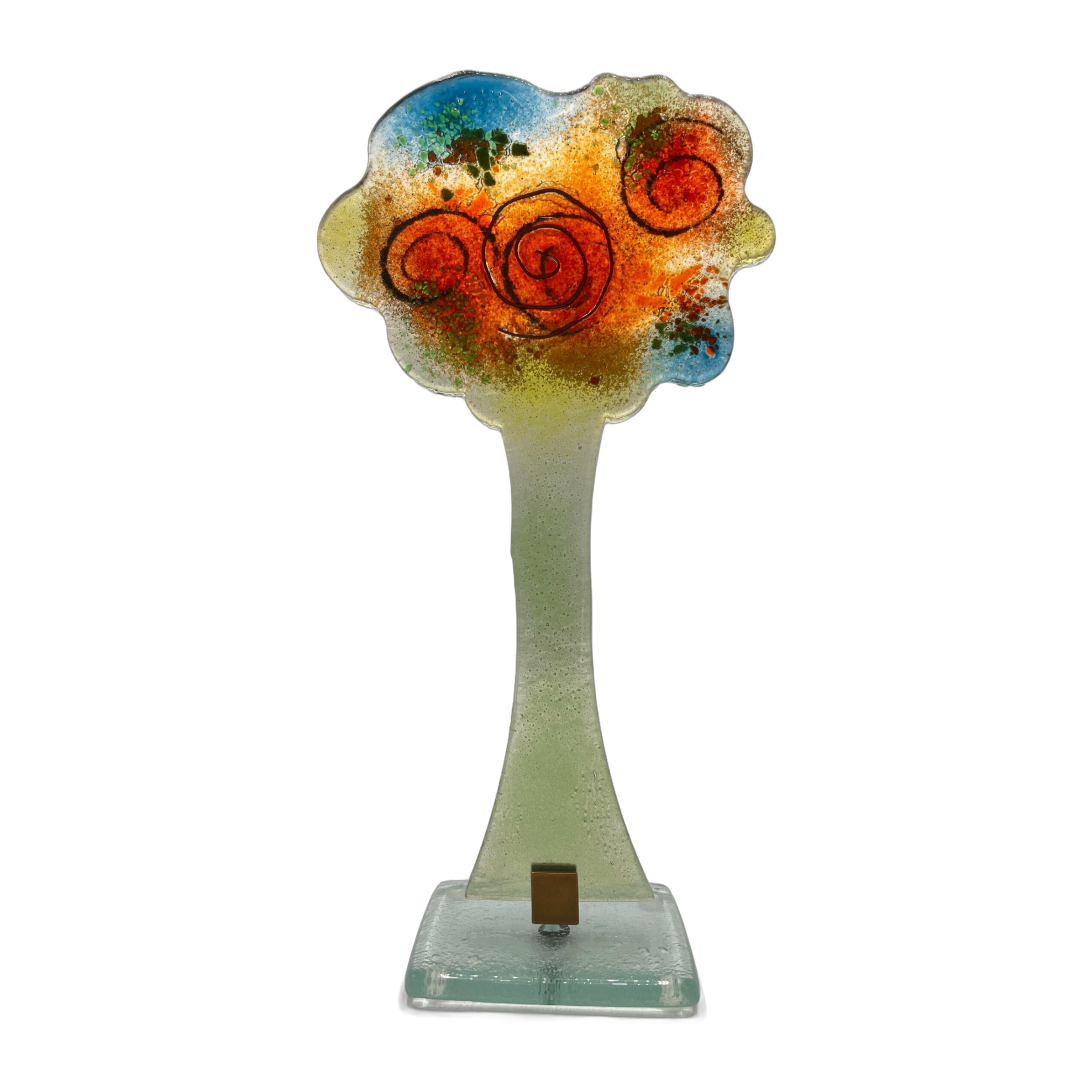 GaDecoGlass - Glass Tree – Light Green