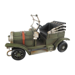 Green Antique Car