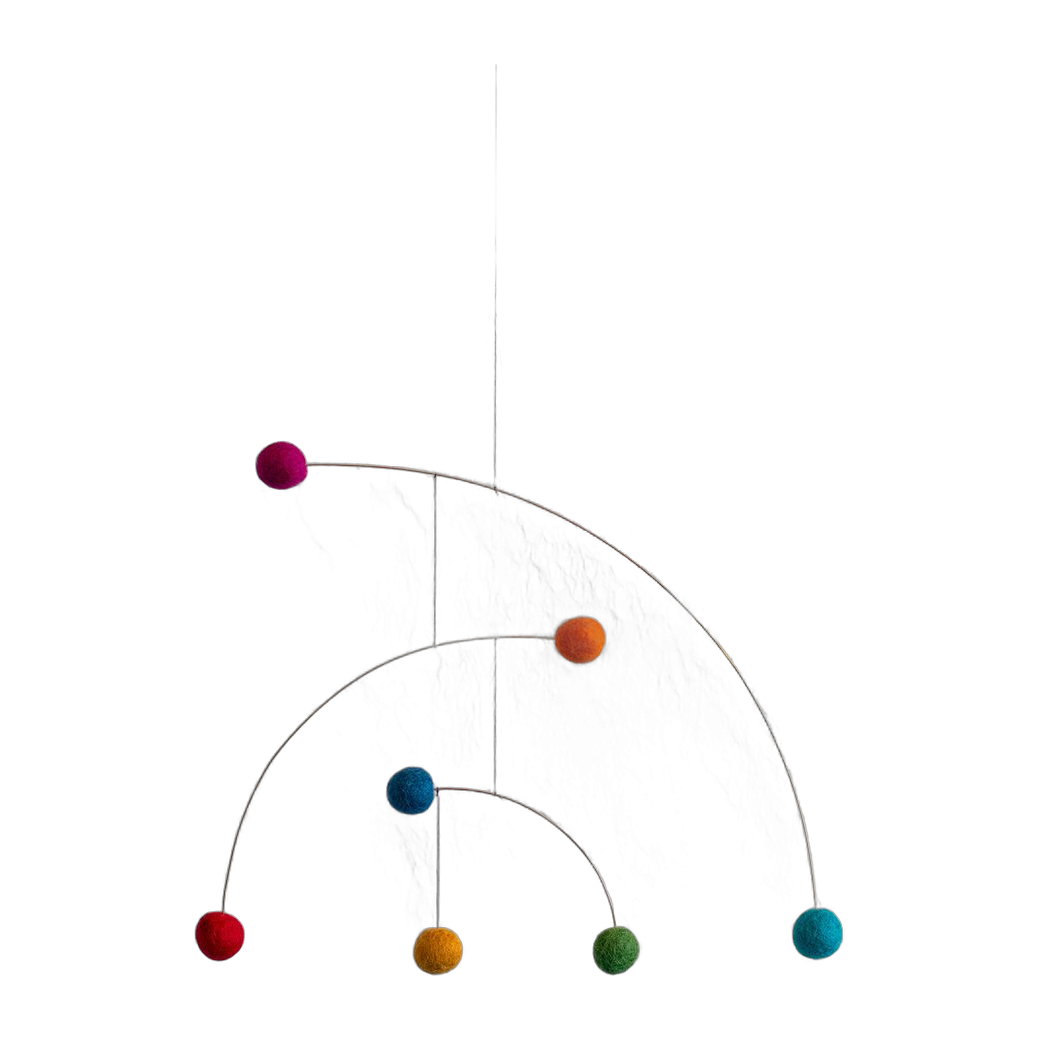 Hanging Art – Felt Balls (Multi)