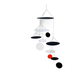 Hanging Art – UFO (Black)