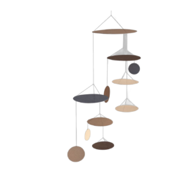 Hanging Art – UFO (Brown)