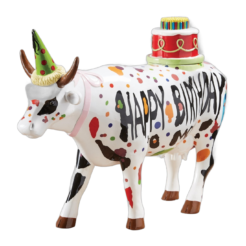 CowParade - Happy Birthday Large
