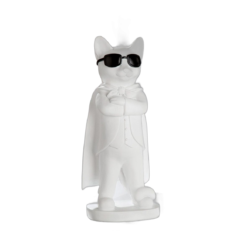 Hero Cat (arms folded) white