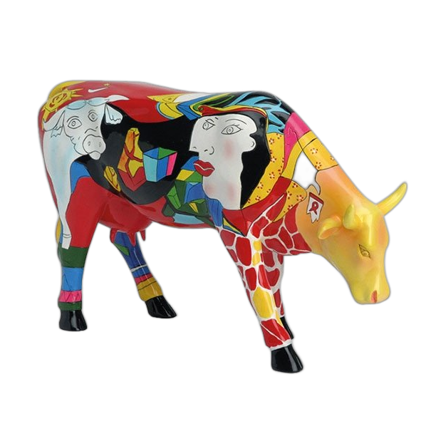 CowParade - Homage to Picowso’s African Period (Large)