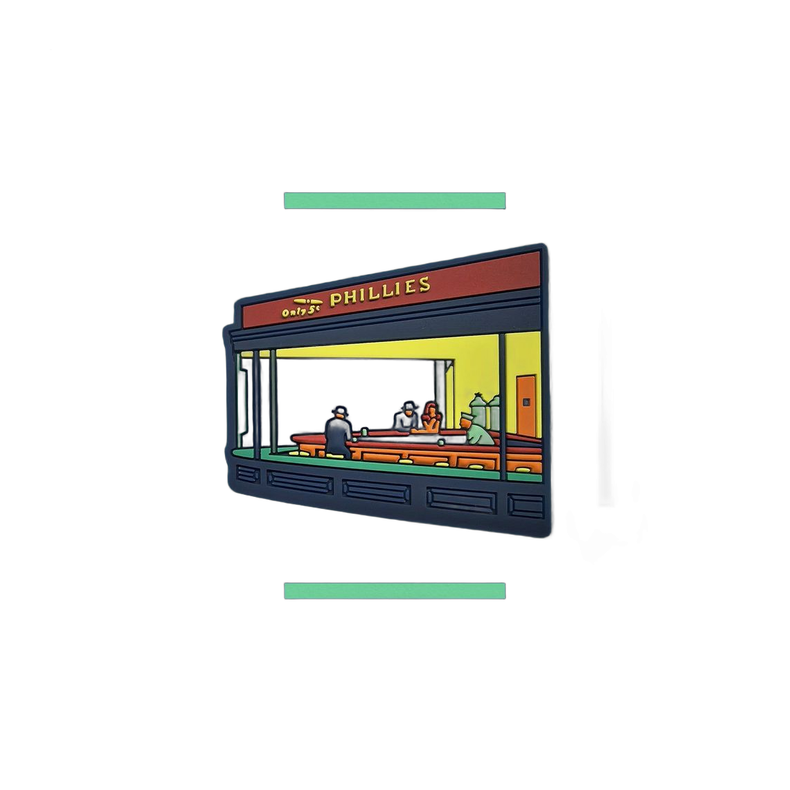 Hopper – Nighthawks PVC Magnet