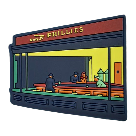Hopper – Nighthawks PVC Magnet