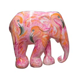 Elephant Parade - I Want to Be Pink and Fluffy Too 10cm