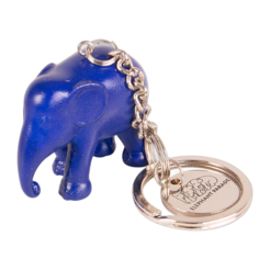 Elephant Parade - Keychain dark blue