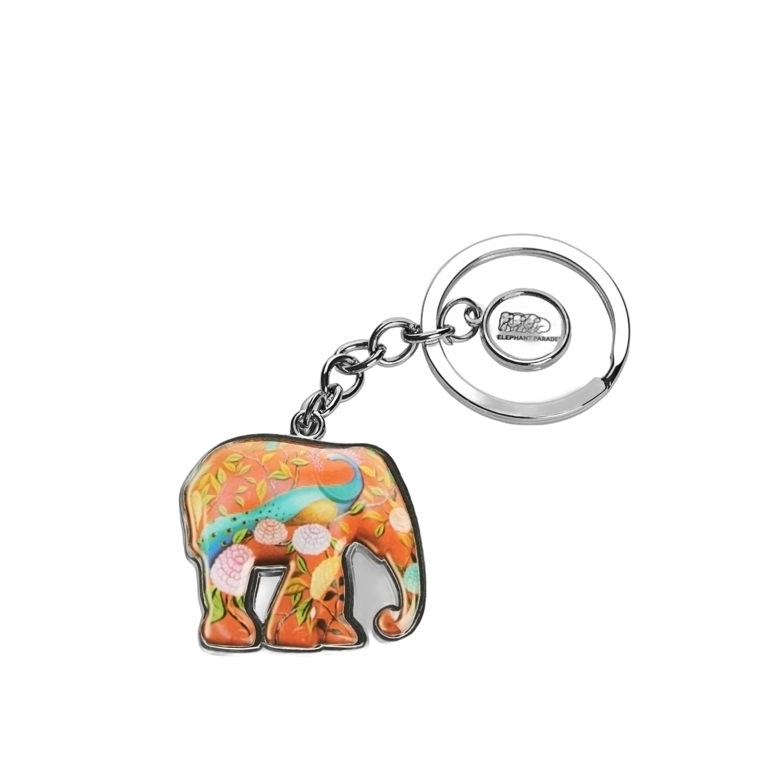 Elephant Parade - Keychain, Peacock Garden