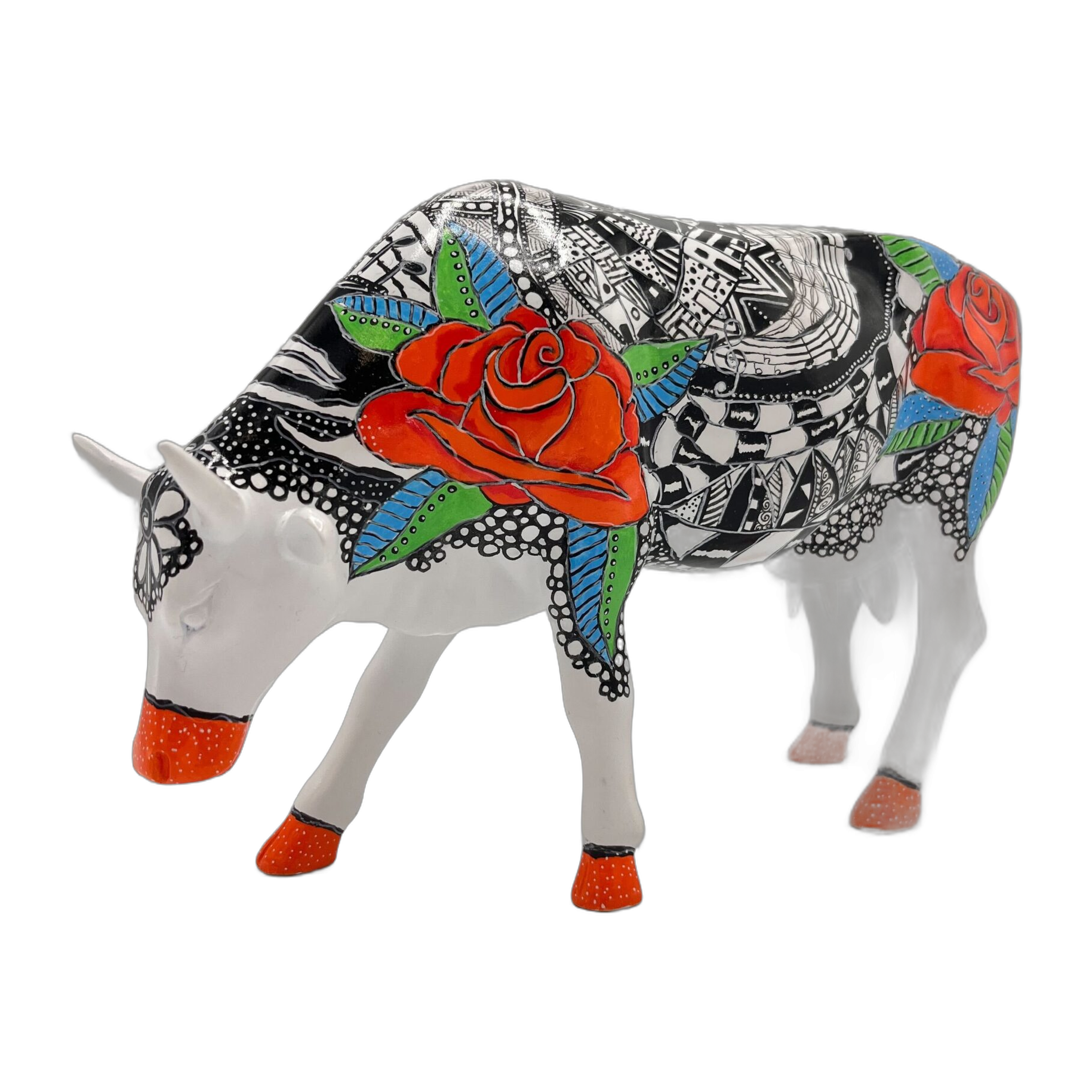 CowParade - Kiss From A Rose by Ellen