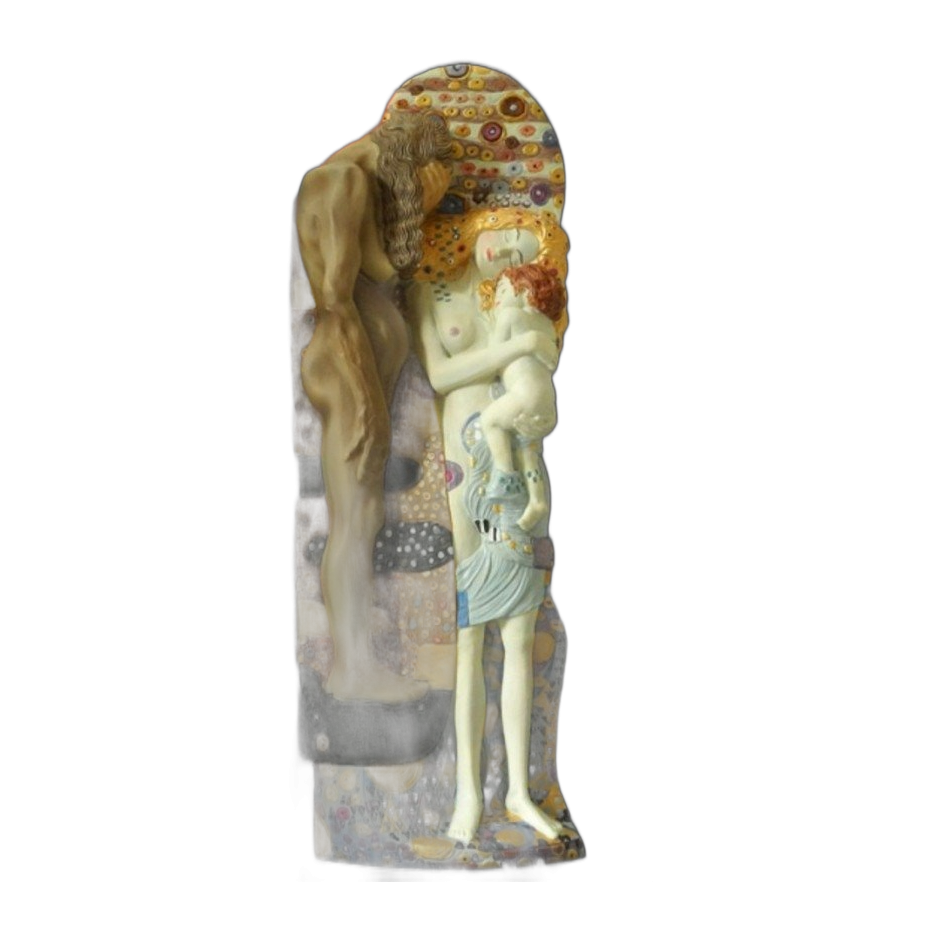 Klimt “Drie levensfasen van de vrouw”