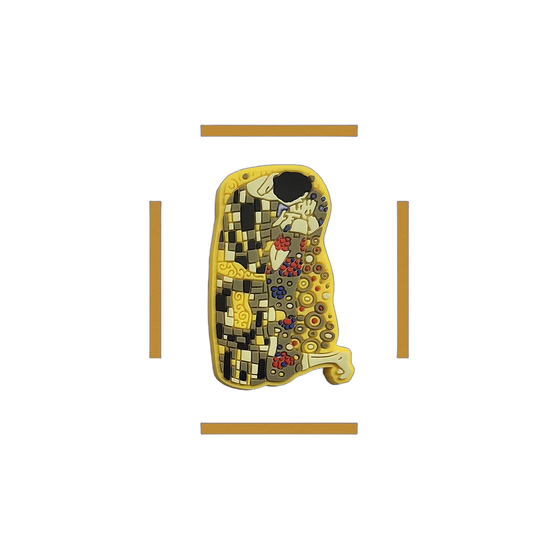 Klimt – The Kiss PVC Magnet