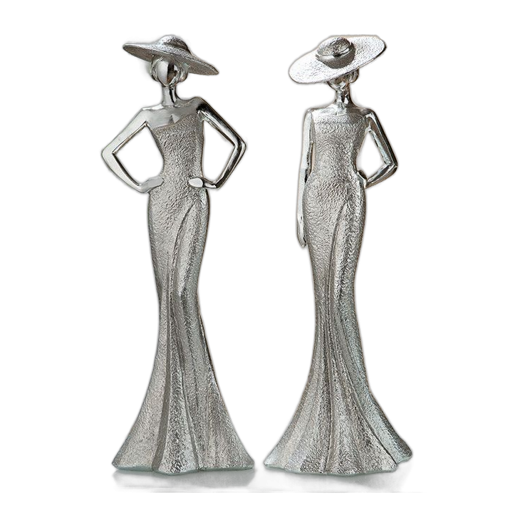 Lady Figurine set “Diva – hands on her hips”