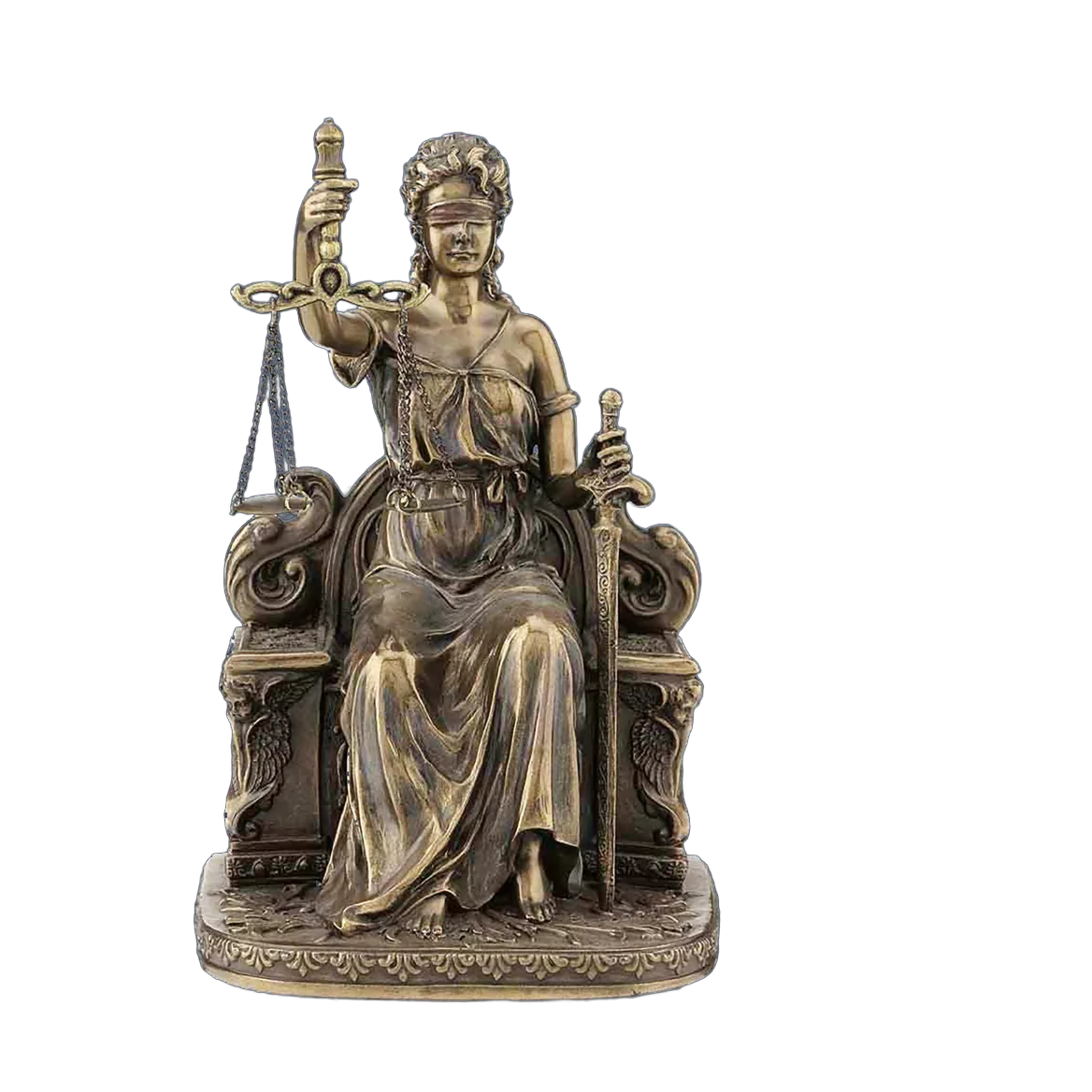 Lady Justice Sitting