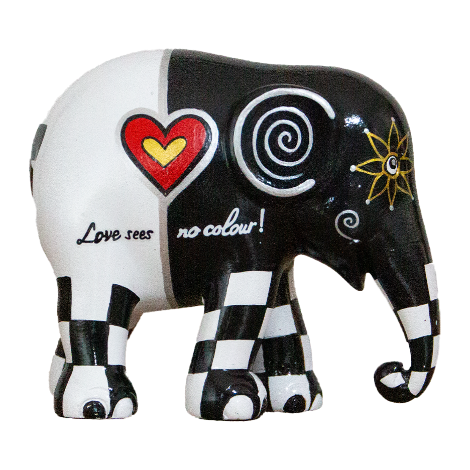 Elephant Parade - Love Sees No Colour 10cm