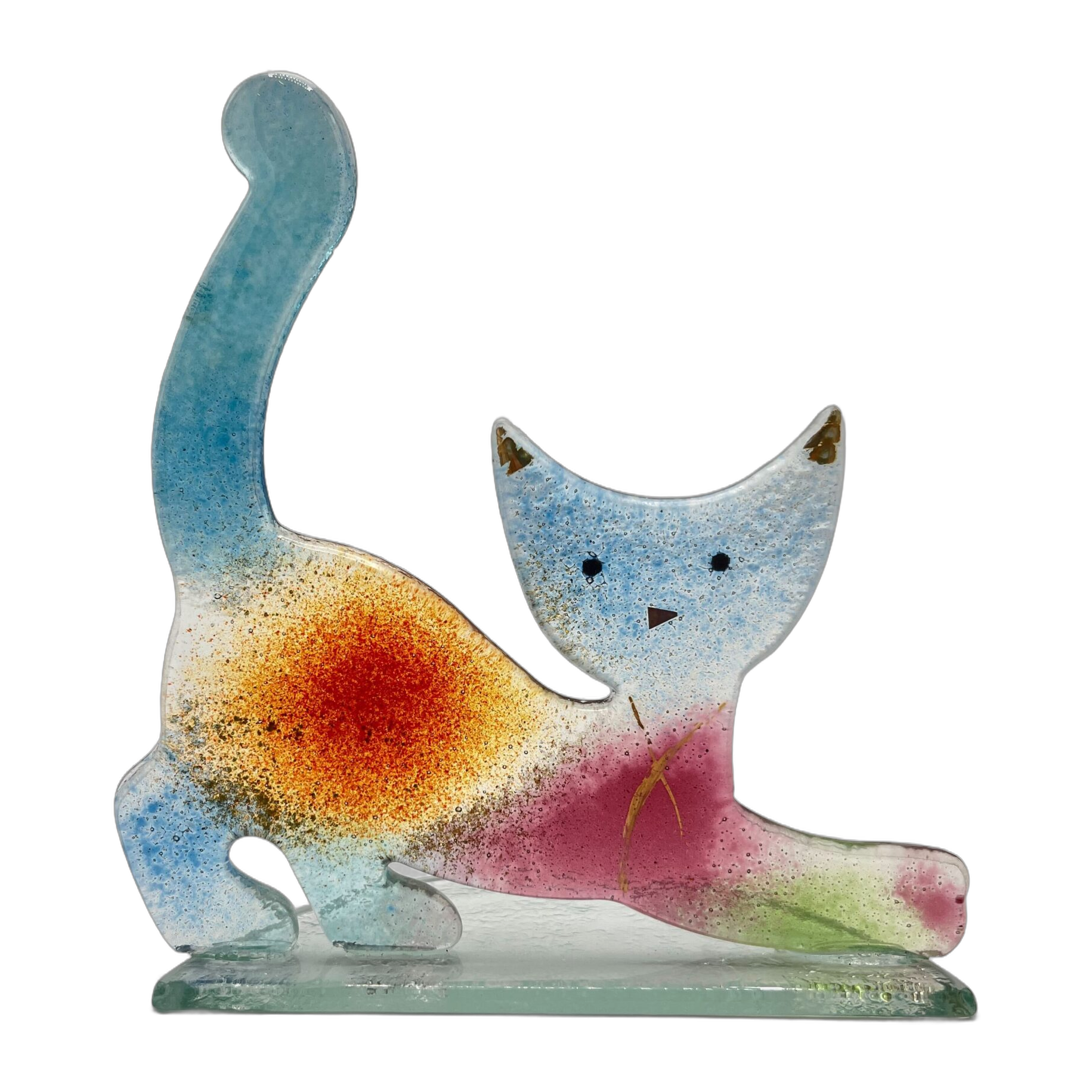 GaDecoGlass - Lying Cat Medium – Ritmo