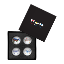 CowParade - Magnets “Blue” (set of 4)