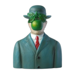 Magritte “The Son of Man” Miniature