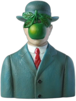 Magritte “The Son of Man” Miniature