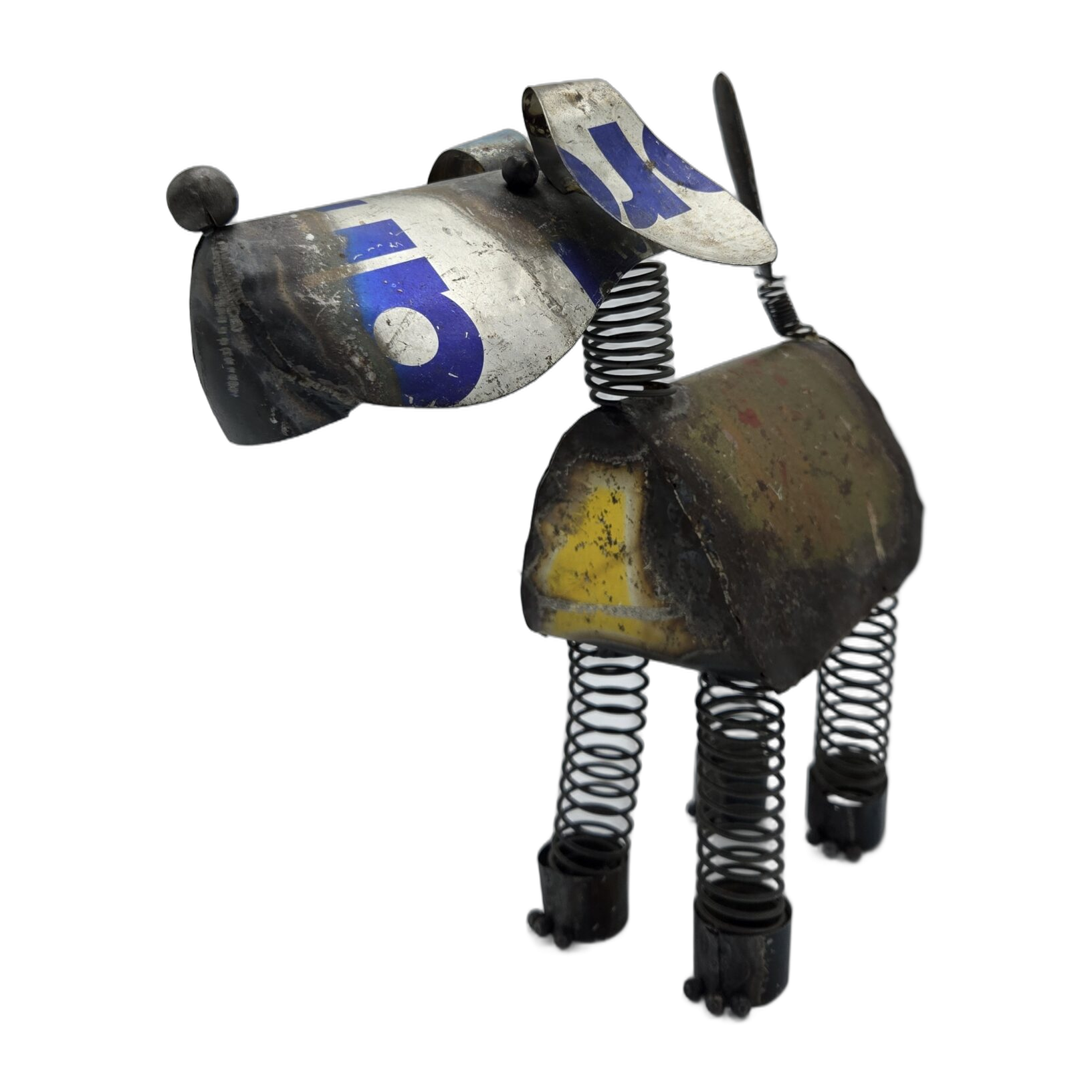Metal dog Quinzy