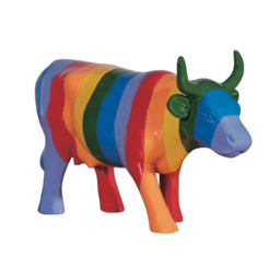 CowParade - Minha Máquina Queer Vocẽ (medium resin)