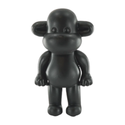 Hero - Monkey The Legend – Polyresin – Black – 11x7x19cm