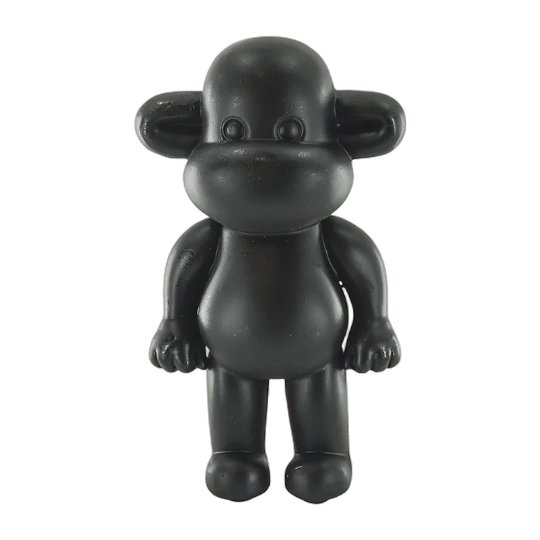 Hero - Monkey The Legend – Polyresin – Black – 11x7x19cm