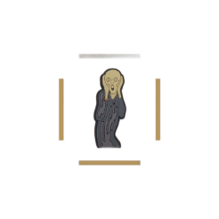 Munch – The Scream PVC Magnet