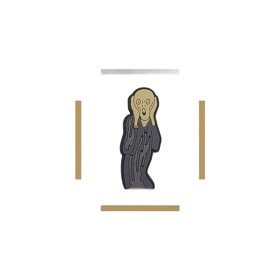Munch – The Scream PVC Magnet