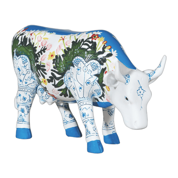 CowParade - Musselmalet (medium resin)