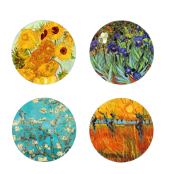 Onderzetters van Gogh (coasters)