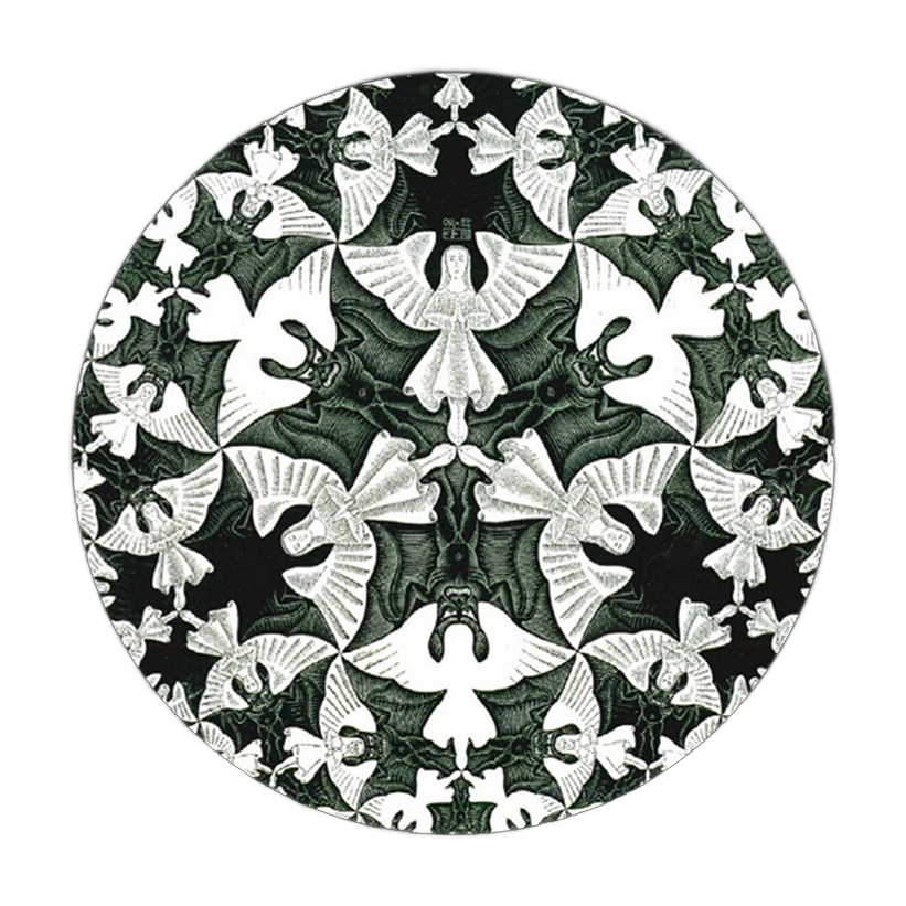 Paperweight Circle Limit IV (1960) Escher