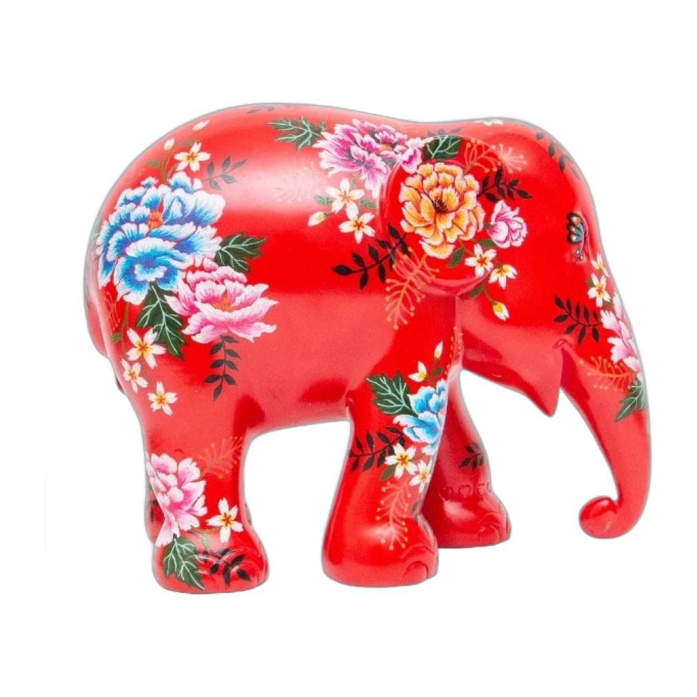 Elephant Parade - Peony Lover 20cm