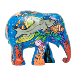 Elephant Parade - Rainbow Reef 15cm