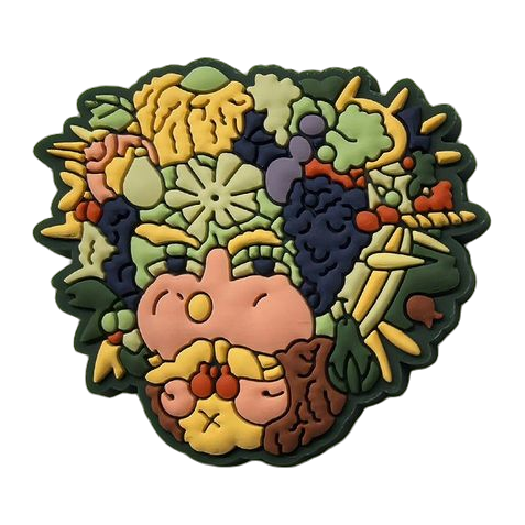 Rudolf II of Habsburg as Vertumnus PVC Magnet