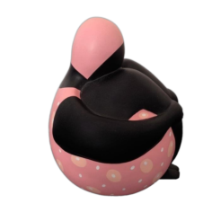 Sitting Ballerina Pink small