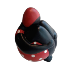Sitting Ballerina Red small