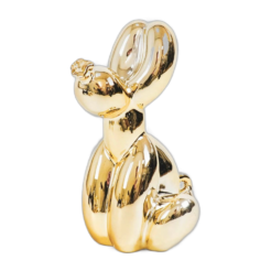 Balloon Dogs - Sitting Balloon Dog Gold